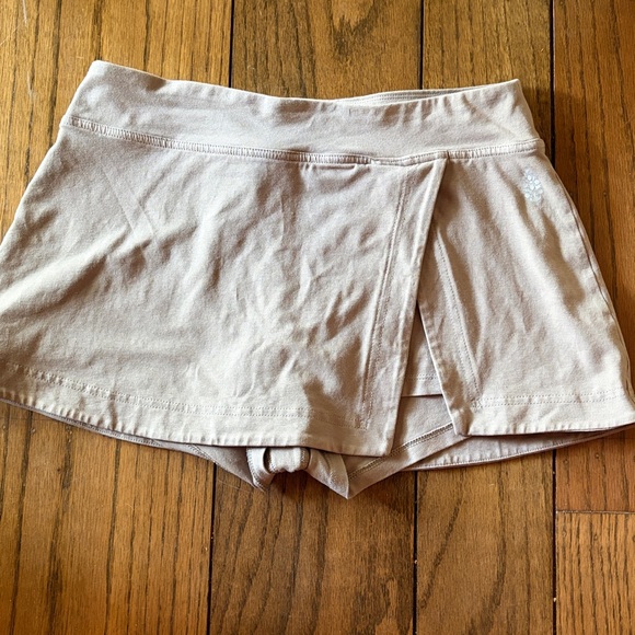Free People  Movement Hot Shot Brown Miniskort Size M - Picture 4 of 9